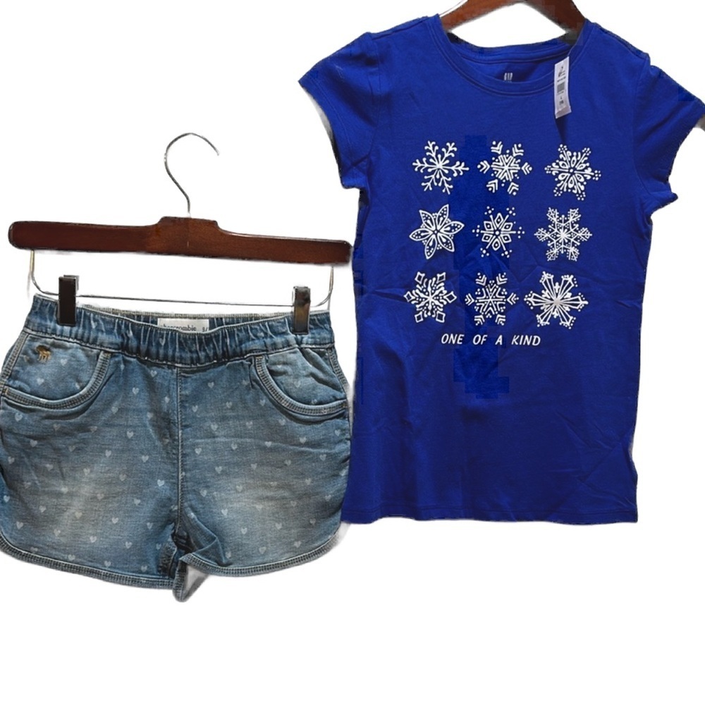 Abercrombie kids & GAP kids SET size 10 NWT blue color…